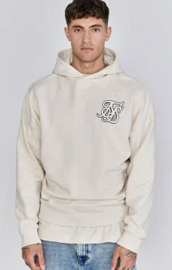 Ecru Graphic Hoodie