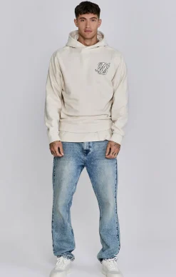 Ecru Graphic Hoodie