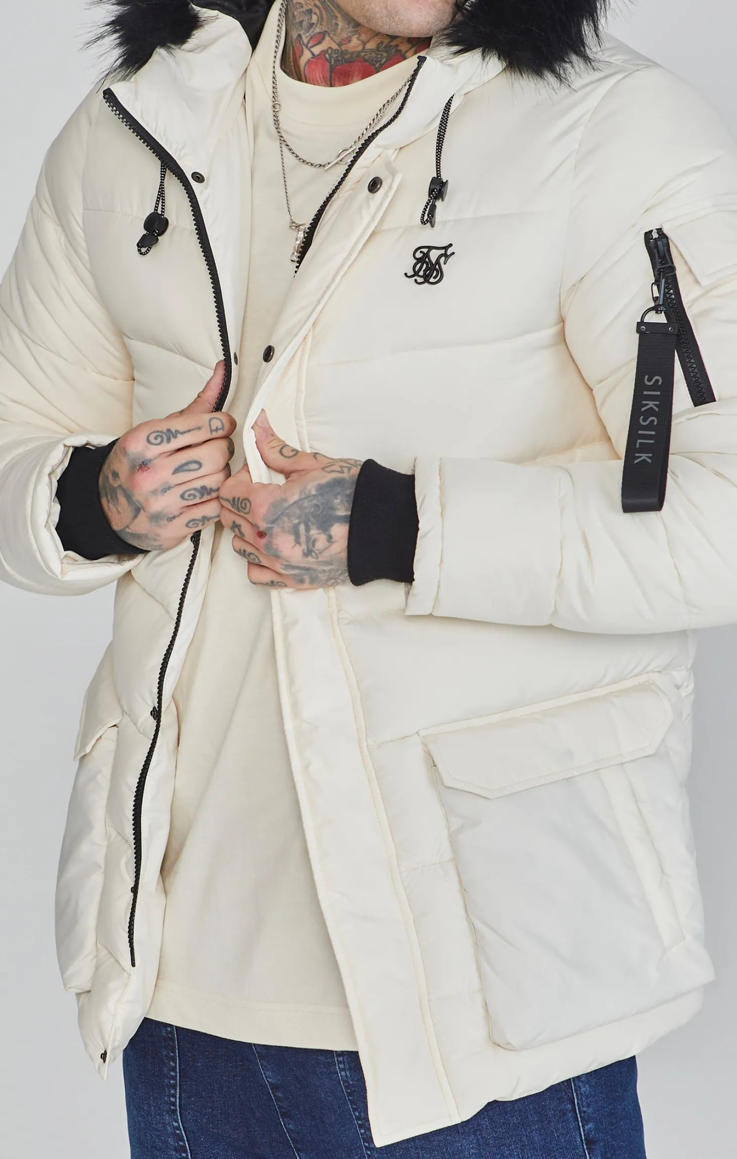 Ecru Parka