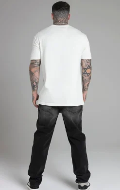 Ecru Relaxed Fit T-Shirt