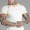 Ecru Ringer T-Shirt