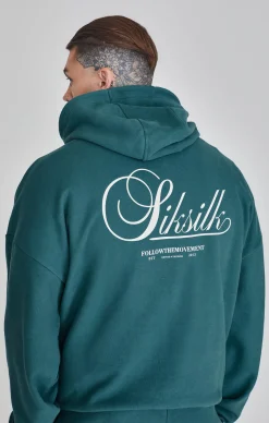 Green Graphic Hoodie