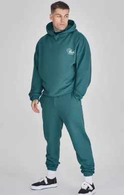 Green Graphic Hoodie