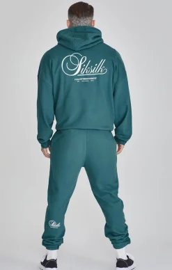 Green Graphic Hoodie