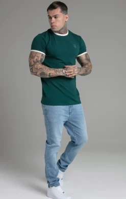 Green Ringer T-Shirt