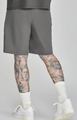 Grey Cargo Shorts