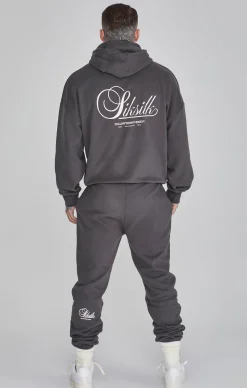 Grey Graphic Joggers