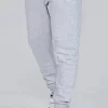 Grey Marl Essentials Joggers
