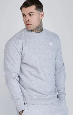 Grey Marl Essentials Sweater