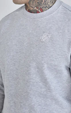 Grey Marl Essentials Sweater