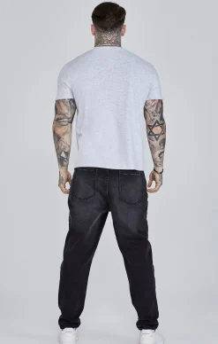Grey Marl Logo T-Shirt