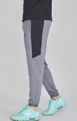 Grey Muscle Fit Joggers