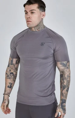 Grey Muscle Fit T-Shirt