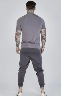 Grey Muscle Fit T-Shirt