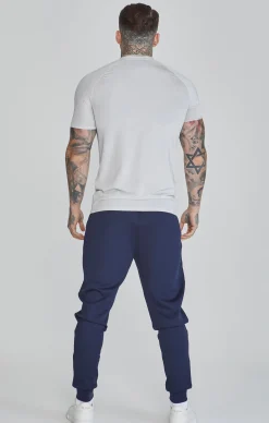 Grey Muscle Fit T-Shirt
