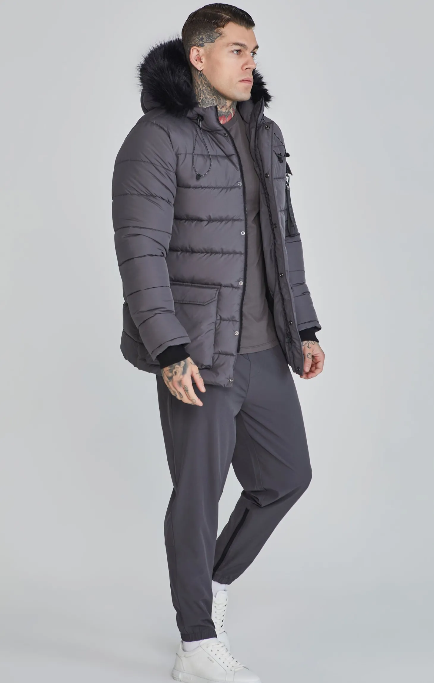 Grey Parka