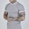 Grey Ringer T-Shirt