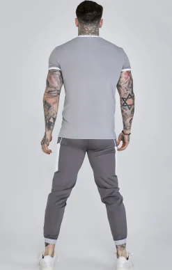 Grey Ringer T-Shirt