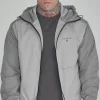 Grey Windbreaker