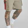 Khaki Cargo Shorts