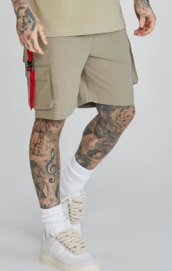Khaki Cargo Shorts