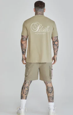 Khaki Cargo Shorts