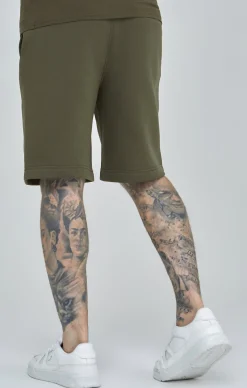 Khaki Essential Fleece Short