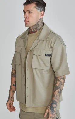 Khaki Flight Utility Shirt