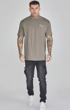 Khaki Graphic T-Shirt