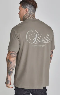 Khaki Graphic T-Shirt