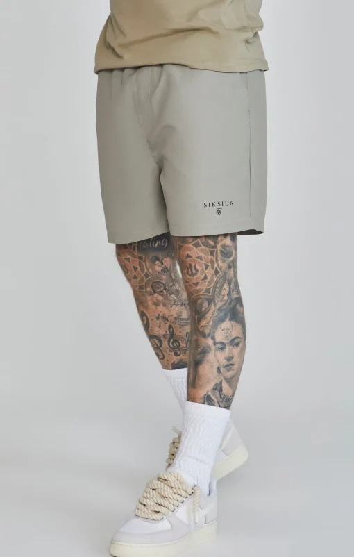 Khaki Swim Shorts