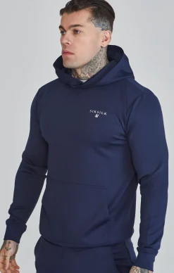 Navy Essentials Poly Hoodie