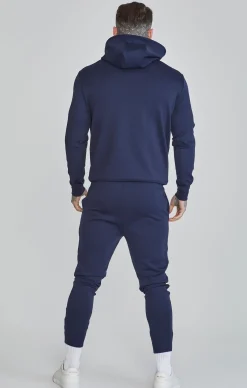 Navy Essentials Poly Joggers