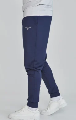 Navy Essentials Poly Track Pants
