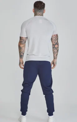 Navy Essentials Poly Track Pants