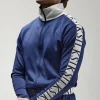 Navy Full Zip Track Top