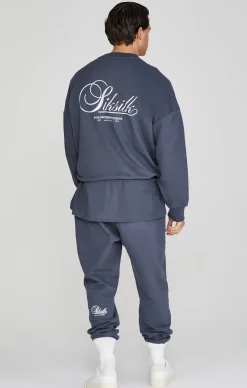 Navy Graphic Sweater