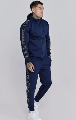 Navy Hoodie and Joggers Set