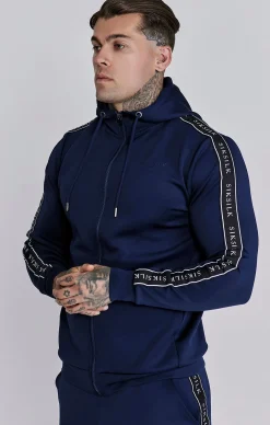 Navy Hoodie and Joggers Set