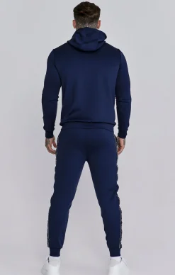 Navy Hoodie and Joggers Set