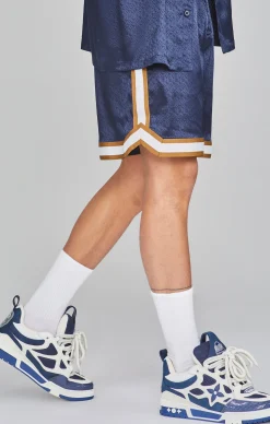 Navy Resort Shorts