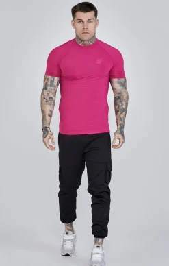 Pink Muscle Fit T-Shirt