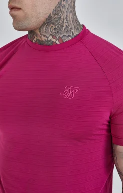 Pink Muscle Fit T-Shirt