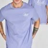 Purple Graphic T-Shirt