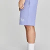Purple Logo Shorts