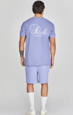 Purple Logo Shorts