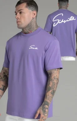 Purple Script T-Shirt