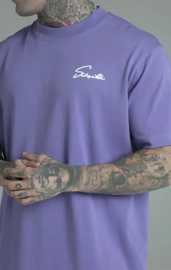 Purple Script T-Shirt
