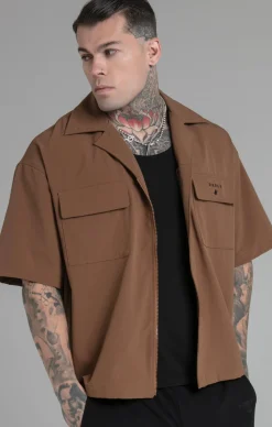 Tan Utility Shirt