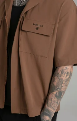 Tan Utility Shirt